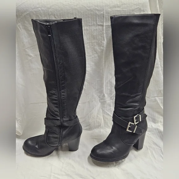 Torrid Black Knee-High Size 8WW Boots - Picture 3 of 6
